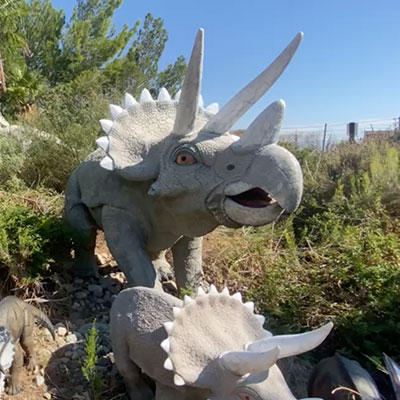 Californien Cabazon Dino Park in den USA - Dreharbeiten mit TV-Travelstories